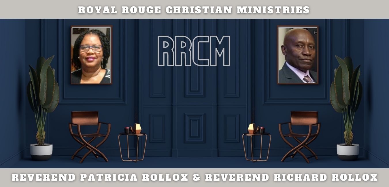 As the Senior and Associate Pastors of Royal Rouge Christian Ministries, Rev. Patricia Rollox and Rev. Richard Rollox are ordained Ministers of the Gospel by Abba Ministries of Canada. Pastors Patricia and Richard facilitate the activities and lead the Ministry as servants and shepherds, setting the example of the Good Shepherd always before them as the pattern of their calling, and caring for the people committed to their charge, joining with them in a common witness to the community and world.